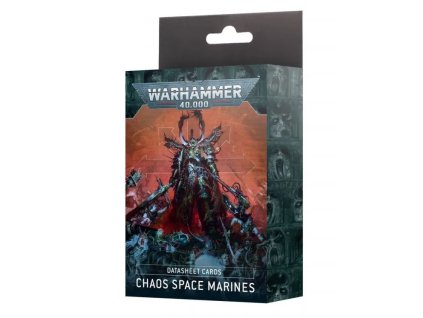 DATASHEET CARDSCHAOS SPACE MARINE