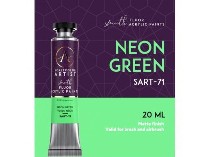 artist scale color neon green 20ml~2