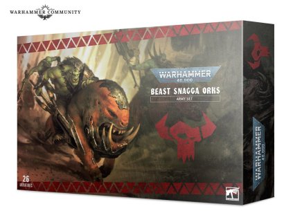 warhammer 40 000 beast snagga orks army set 2