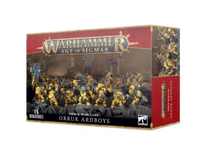 Warhammer Age of Sigmar Orruk Ardboyz Ironjawz