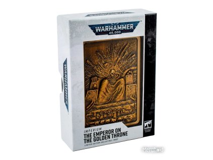 Warhammer 40000 The Emperor On The Golden Throne Ingot