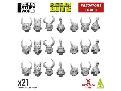 dakkadakka predators heads