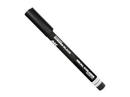 Ak interactive Real Color Marker RUBBER BLACK2