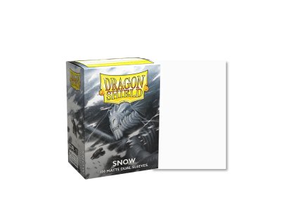 Dragon Shield 100ct Standard Size Dual Snow Matte 4480x