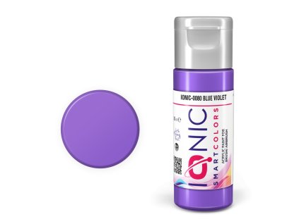 ionic blue violet
