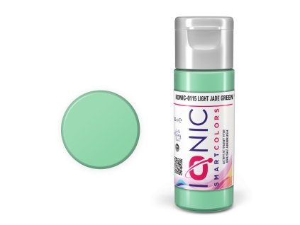 ionic light jade green