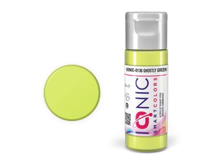 ionic ghostly green