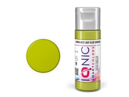 ionic light olive green