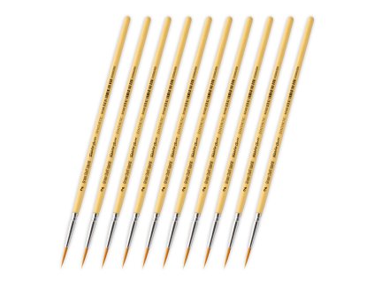 tabletop series synthetic brush set 2 pack of 10