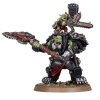 WARHAMMER 40K: ORKS - ORK WARBOSS IN MEGA ARMOUR