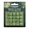 WARHAMMER 40000: WARZONE OCTARIUS: CRITICAL MASS DICE SET