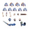 WARHAMMER 40K: SPACE MARINES - ULTRAMARINES - PRIMARIS UPGRADES