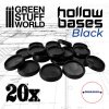 HOLLOW BASES: PLASTIC ROUND 32MM