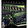 SCALECOLOR: COLORS OF NATURE GREEN PAINT SET