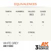 AK INTERACTIVE - 3RD GEN: WHITE GREY 11003