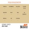 AK INTERACTIVE - 3RD GEN: GRIMY GREY 11008