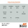 AK INTERACTIVE - 3RD GEN: BLUE-GREY 11011