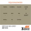 AK INTERACTIVE - 3RD GEN: MEDIUM SEA GREY 11014