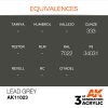 AK INTERACTIVE - 3RD GEN: LEAD GREY 11023