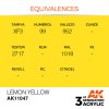 AK INTERACTIVE - 3RD GEN: LEMON YELLOW 11047