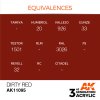 AK INTERACTIVE - 3RD GEN: DIRTY RED 11095