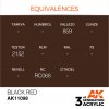 AK INTERACTIVE - 3RD GEN: BLACK RED 11098