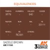 AK INTERACTIVE - 3RD GEN: SADDLE BROWN 11104