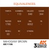 AK INTERACTIVE - 3RD GEN: MAHOGANY BROWN 11106