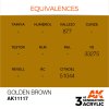 AK INTERACTIVE - 3RD GEN: GOLDEN BROWN 11117