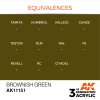 AK INTERACTIVE - 3RD GEN: BROWNISH GREEN 11151
