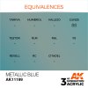 AK INTERACTIVE - 3RD GEN: METALLIC BLUE 11199