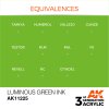 AK INTERACTIVE - 3RD GEN: LUMINOUS GREEN INK 11225