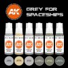 3RD GENERATION: GREY FOR SPACESHIPS SET