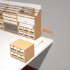 DRAWERS MODULE 4X (MODELÁŘSKÝ ORGANIZÉR)