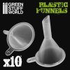 FUNNEL: PLASTIC PACK X 10 (PLASTOVÉ TRYCHTÝŘE)