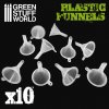 FUNNEL: PLASTIC PACK X 10 (PLASTOVÉ TRYCHTÝŘE)