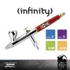 AIRBRUSH: INFINITY CR PLUS - 2V1 - 0,2 + 0,4MM, 2 + 5ML, QUICK FIX