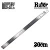 HOBBY METAL RULER 30CM (OCELOVÝ METR)