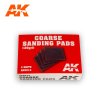 SANDING PADS: COARSE 120 GRIT 4 UNITS (BRUSNÉ DESTIČKY)