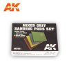 SANDING PADS: MIXED GRIT SET 800 GRIT 4 UNITS