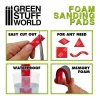 SANDING PADS: FOAM - COARSE GRIT ASSORTMENT (BRUSNÉ DESTIČKY)