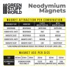 NEODYMIUM 3X2MM - SET 100X (MAGNETY)  (N35)