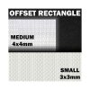 ABS: OFFSET RENTAGLE 2X4MM