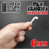 PLASTICARD ELBOWS: S 6MM  (20x)