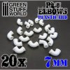 PLASTICARD ELBOWS: S 7MM  (20x)