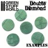 ROLLING PIN: DOUBLE DIAMOND