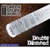 ROLLING PIN: DOUBLE DIAMOND
