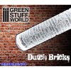 ROLLING PIN: DUTCH BRICKS ROLLIN PIN (TEXTUROVACÍ VÁLEČEK)
