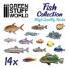 OBJECTS: FISH RESIN SET