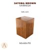 JATOBA BROWN VARNISH-50X50X70